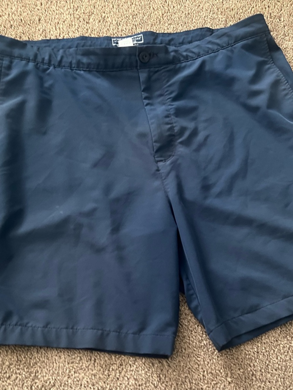 Vineyard Vines Men's Navy Flat Front Shorts